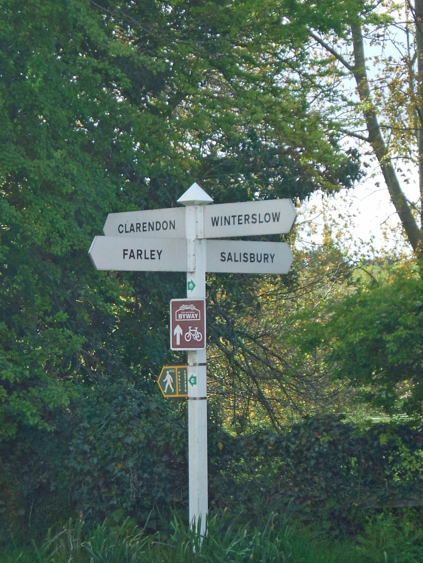 Pitton signpost